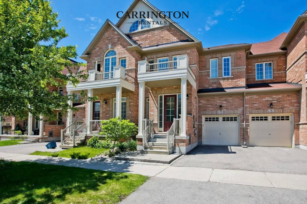 Elegant Townhouse for Lease in Markham | 3 Bed • 4 Bath